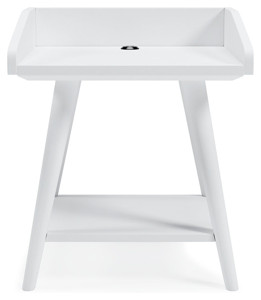 Blariden White Accent Table from Ashley - Luna Furniture