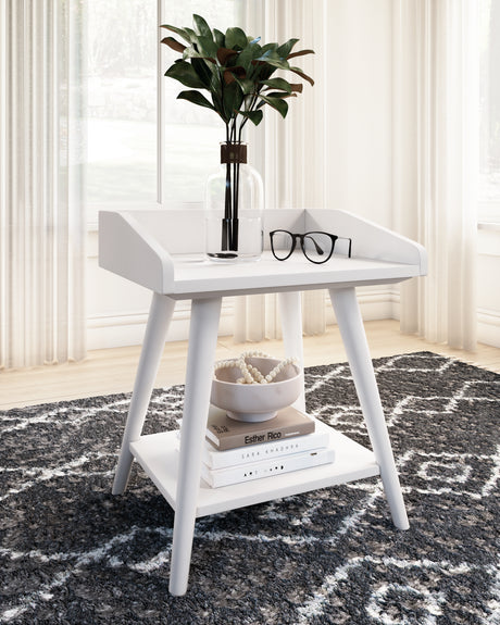 Blariden White Accent Table from Ashley - Luna Furniture