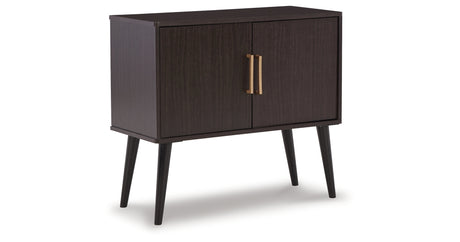 Orinfield Dark Brown Accent Cabinet from Ashley Furniture - Luna Furniture