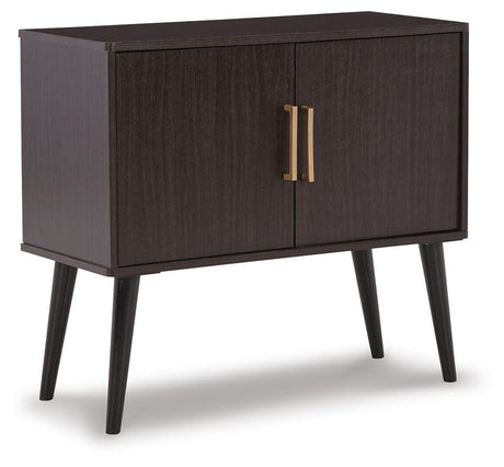 Orinfield Dark Brown Accent Cabinet from Ashley Furniture - Luna Furniture
