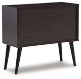 Orinfield Dark Brown Accent Cabinet from Ashley Furniture - Luna Furniture