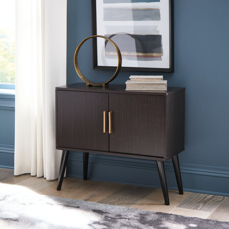 Orinfield Dark Brown Accent Cabinet from Ashley Furniture - Luna Furniture
