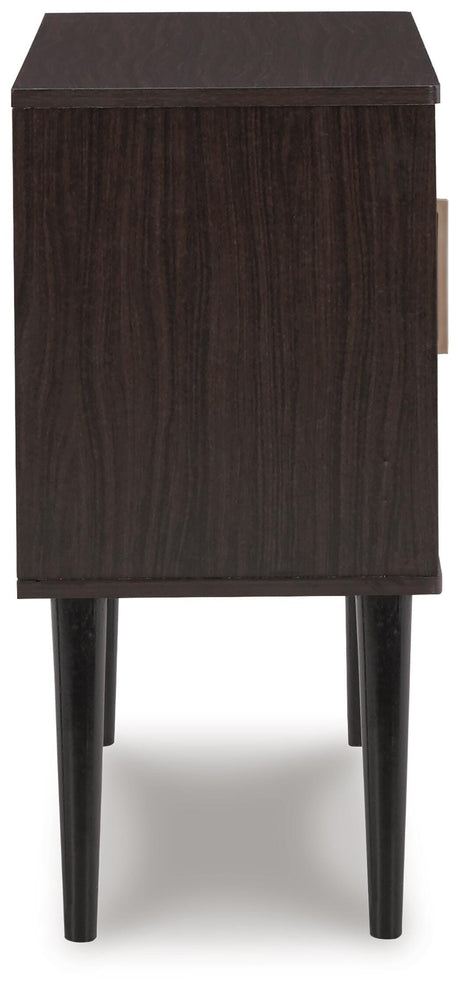 Orinfield Dark Brown Accent Cabinet from Ashley Furniture - Luna Furniture