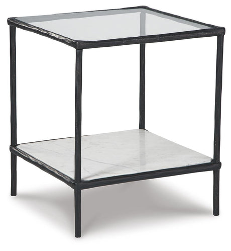 Ryandale Antique Black Accent Table from Ashley Furniture - Luna Furniture