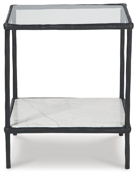 Ryandale Antique Black Accent Table from Ashley Furniture - Luna Furniture