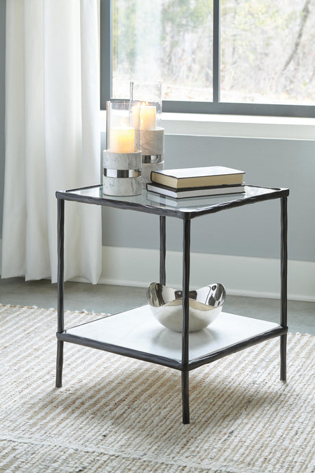 Ryandale Antique Black Accent Table from Ashley Furniture - Luna Furniture