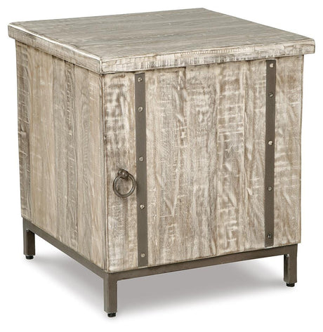 Laddford Whitewash Accent Cabinet from Ashley Furniture - Luna Furniture
