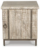 Laddford Whitewash Accent Cabinet from Ashley Furniture - Luna Furniture