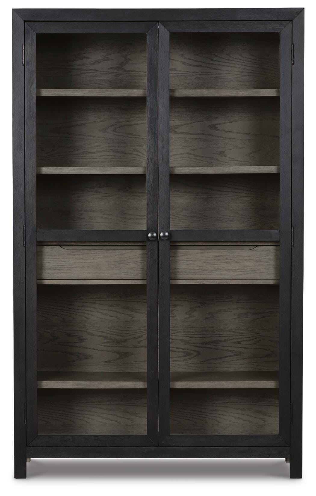 Lenston Black/Gray Accent Cabinet from Ashley - Luna Furniture