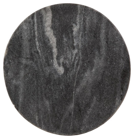 Caramont Black/White/Gold Finish Accent Table from Ashley Furniture - Luna Furniture
