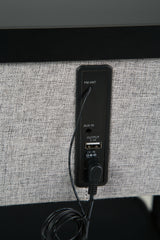 Jorvalee Gray/Black Accent Table from Ashley - Luna Furniture