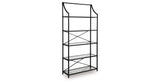 Dakerwell Antique Black 72" Bookcase from Ashley - Luna Furniture
