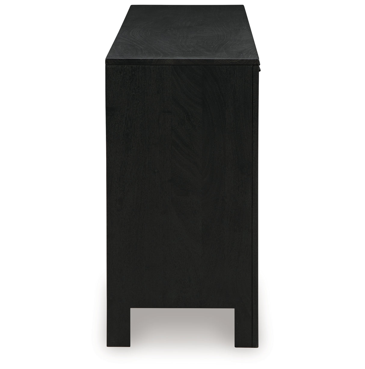 Cliffiings Black/Natural Accent Cabinet from Ashley Furniture - Luna Furniture