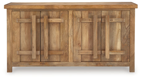 Dresor Natural Accent Cabinet from Ashley - Luna Furniture