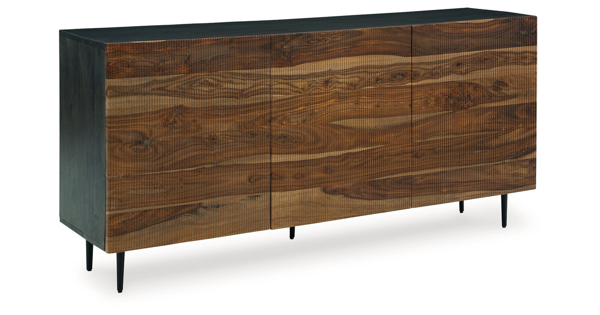 Darrey Natural/Brown Accent Cabinet from Ashley Furniture - Luna Furniture