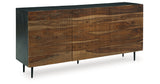 Darrey Natural/Brown Accent Cabinet from Ashley Furniture - Luna Furniture