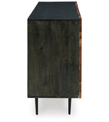 Darrey Natural/Brown Accent Cabinet from Ashley Furniture - Luna Furniture