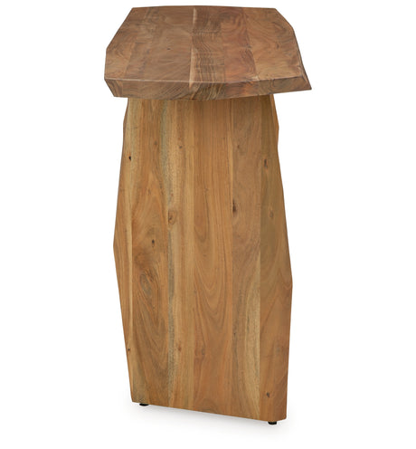 Holward Natural Console Sofa Table from Ashley - Luna Furniture
