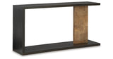 Camlett Brown Console Sofa Table from Ashley Furniture - Luna Furniture