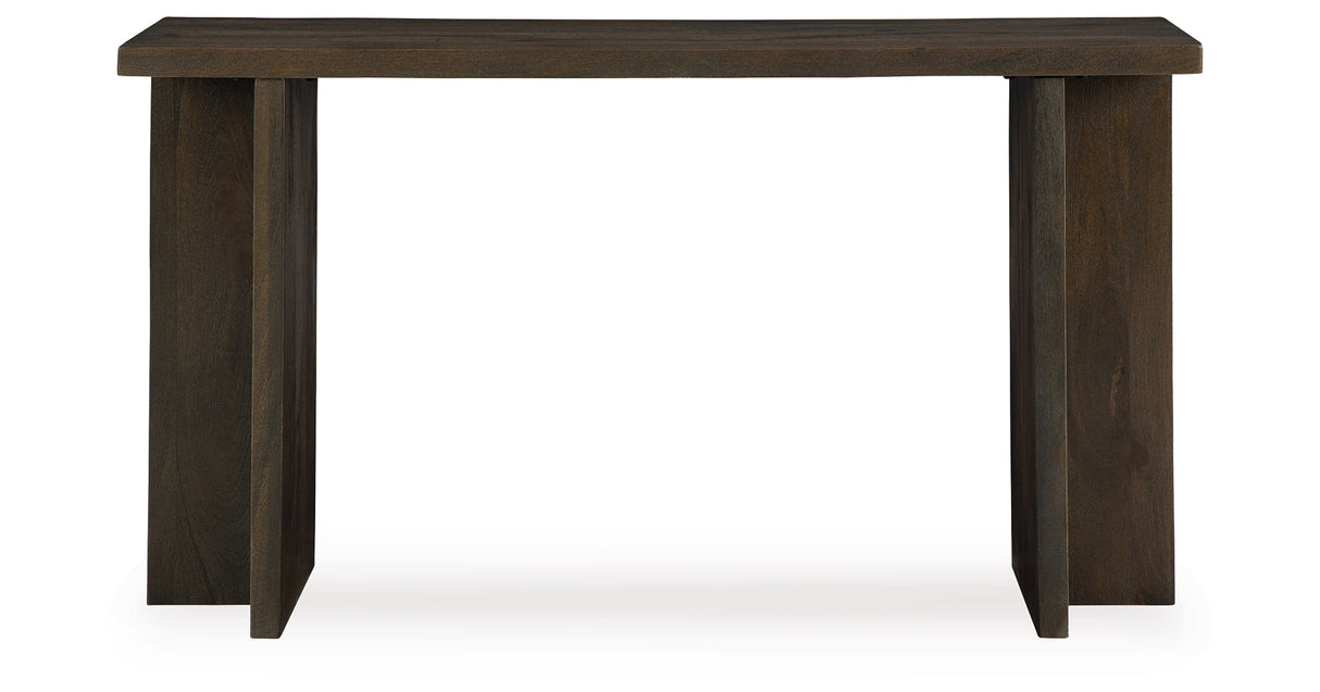 Jalenry Grayish Brown Console Sofa Table from Ashley Furniture - Luna Furniture