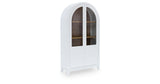 Dagandale White/Natural Accent Cabinet from Ashley - Luna Furniture