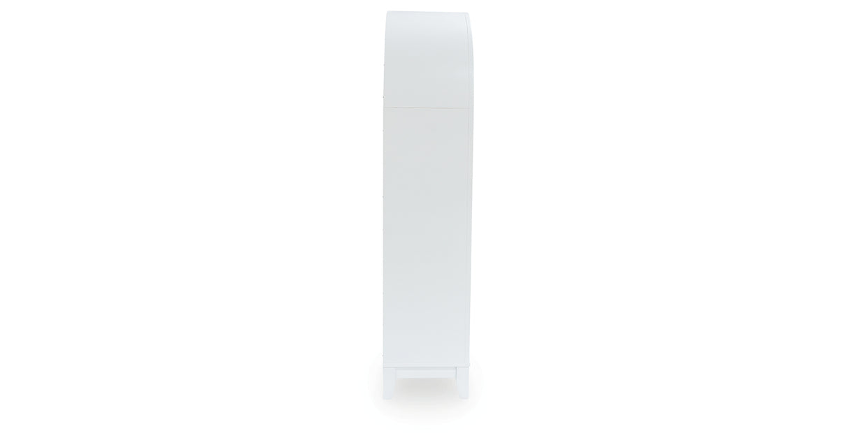 Dagandale White/Natural Accent Cabinet from Ashley - Luna Furniture