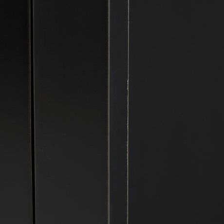 Dagandale Black/Natural Accent Cabinet from Ashley - Luna Furniture