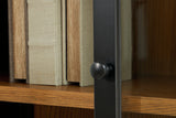 Dagandale Black/Natural Accent Cabinet from Ashley Furniture - Luna Furniture