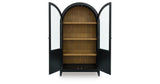 Dagandale Black/Natural Accent Cabinet from Ashley Furniture - Luna Furniture