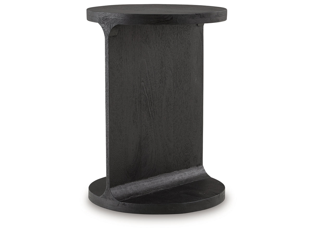 Adderley Black Accent Table from Ashley Furniture - Luna Furniture