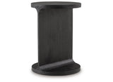 Adderley Black Accent Table from Ashley Furniture - Luna Furniture
