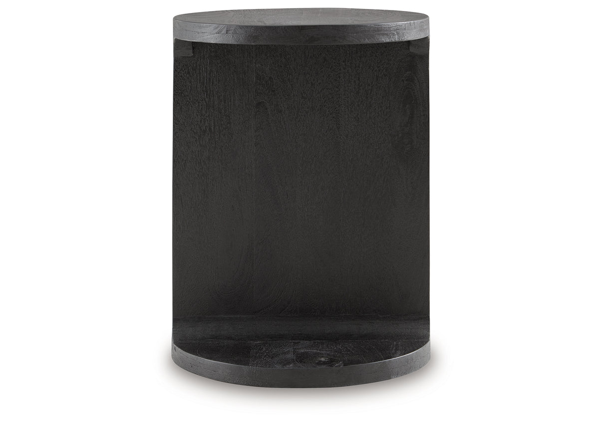 Adderley Black Accent Table from Ashley Furniture - Luna Furniture