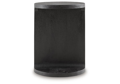 Adderley Black Accent Table from Ashley - Luna Furniture