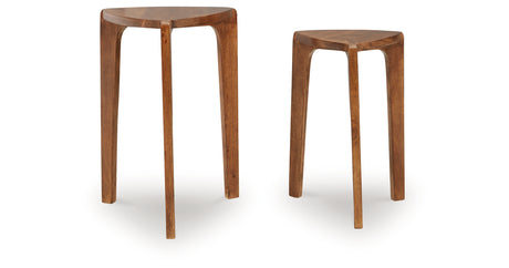 Brynnleigh Medium Brown Accent Table from Ashley - Luna Furniture