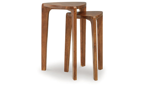 Brynnleigh Medium Brown Accent Table from Ashley - Luna Furniture