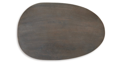 Cormmet Brown/Black Accent Table from Ashley - Luna Furniture