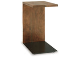 Wimshaw Brown/Black Accent Table from Ashley Furniture - Luna Furniture