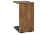 Wimshaw Brown/Black Accent Table from Ashley Furniture - Luna Furniture