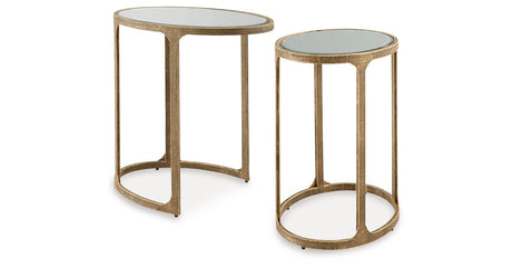 Irmaleigh Antique Black Accent Table from Ashley Furniture - Luna Furniture