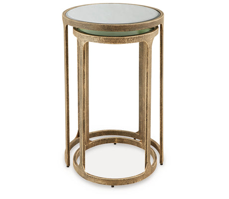 Irmaleigh Antique Black Accent Table from Ashley Furniture - Luna Furniture