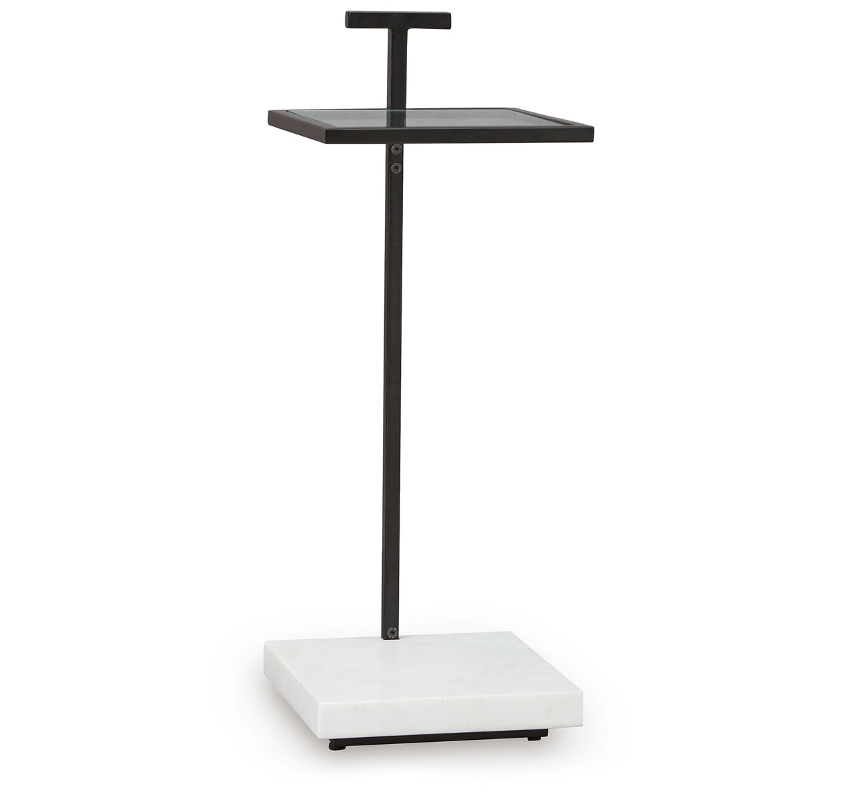 Mannill Black/White Accent Table from Ashley - Luna Furniture