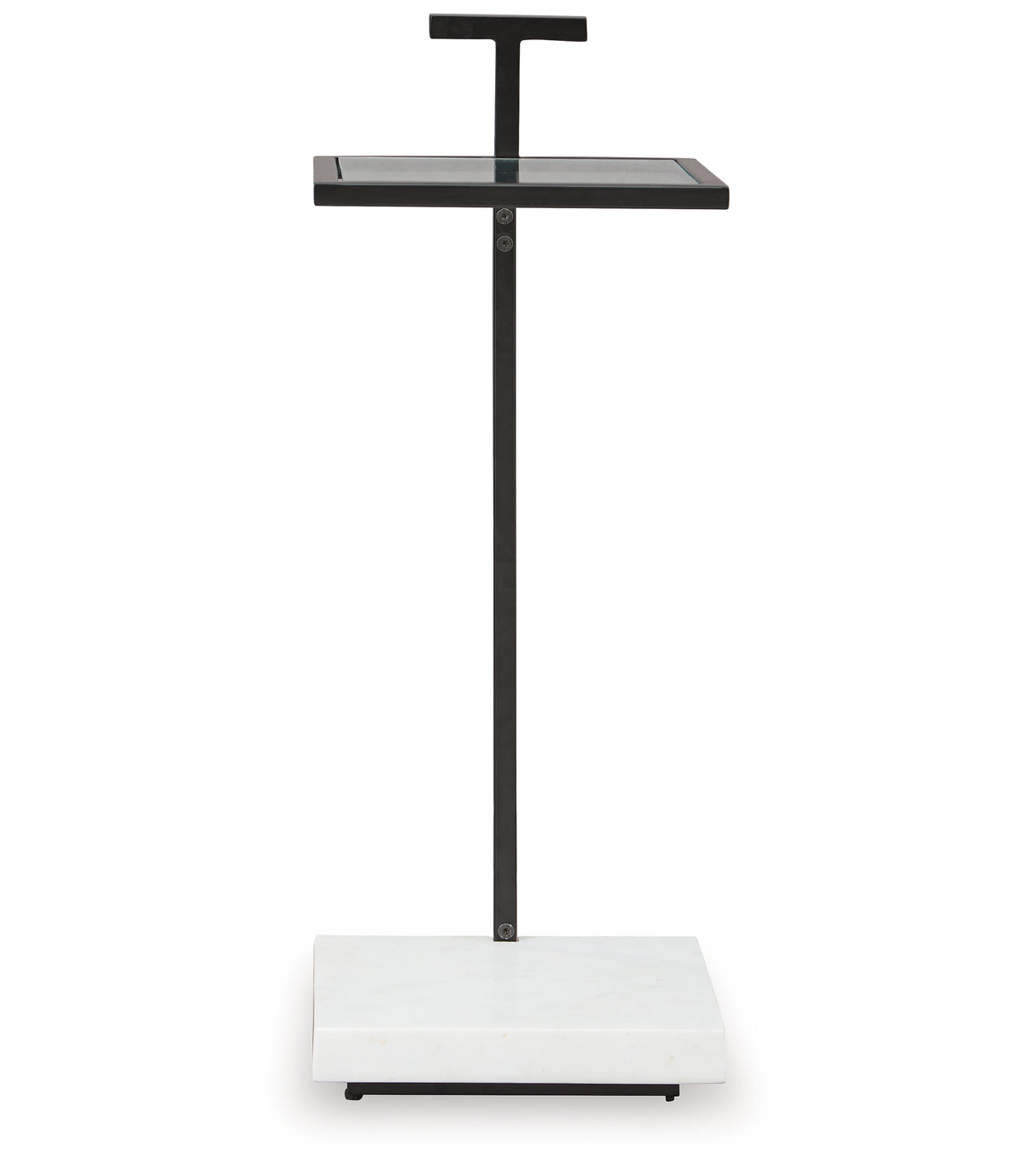 Mannill Black/White Accent Table from Ashley - Luna Furniture