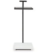 Mannill Black/White Accent Table from Ashley - Luna Furniture