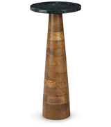 Quinndon Brown/Black Accent Table from Ashley Furniture - Luna Furniture