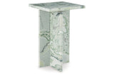 Deaconwell White/Green Accent Table from Ashley - Luna Furniture