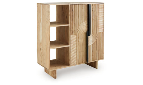 Kierwell Natural Accent Cabinet from Ashley Furniture - Luna Furniture