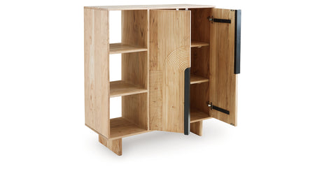 Kierwell Natural Accent Cabinet from Ashley Furniture - Luna Furniture