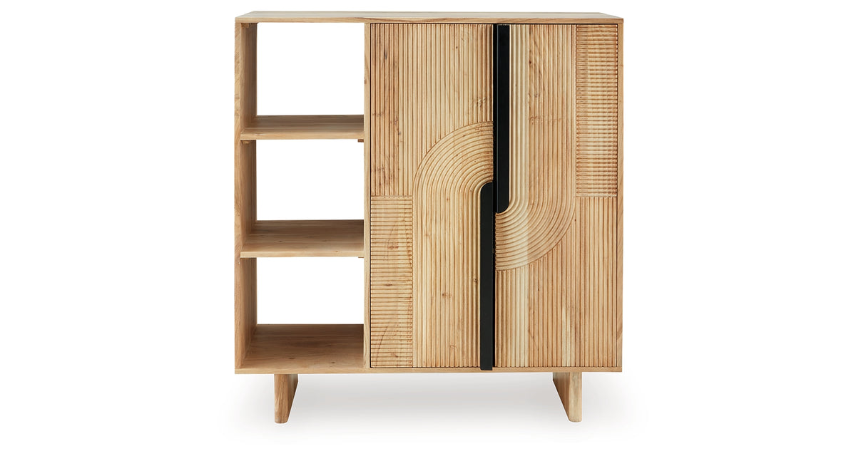 Kierwell Natural Accent Cabinet from Ashley Furniture - Luna Furniture