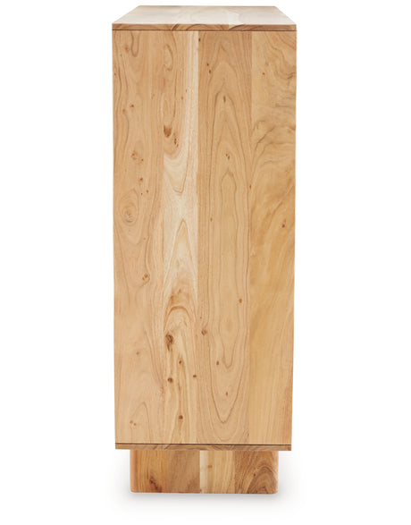 Kierwell Natural Accent Cabinet from Ashley Furniture - Luna Furniture