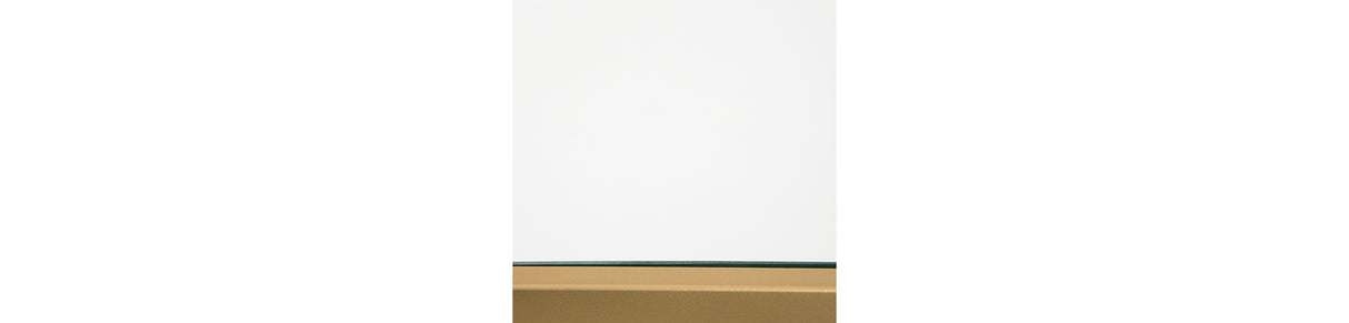 Veerwick Gold Finish Accent Coffee Table from Ashley - Luna Furniture